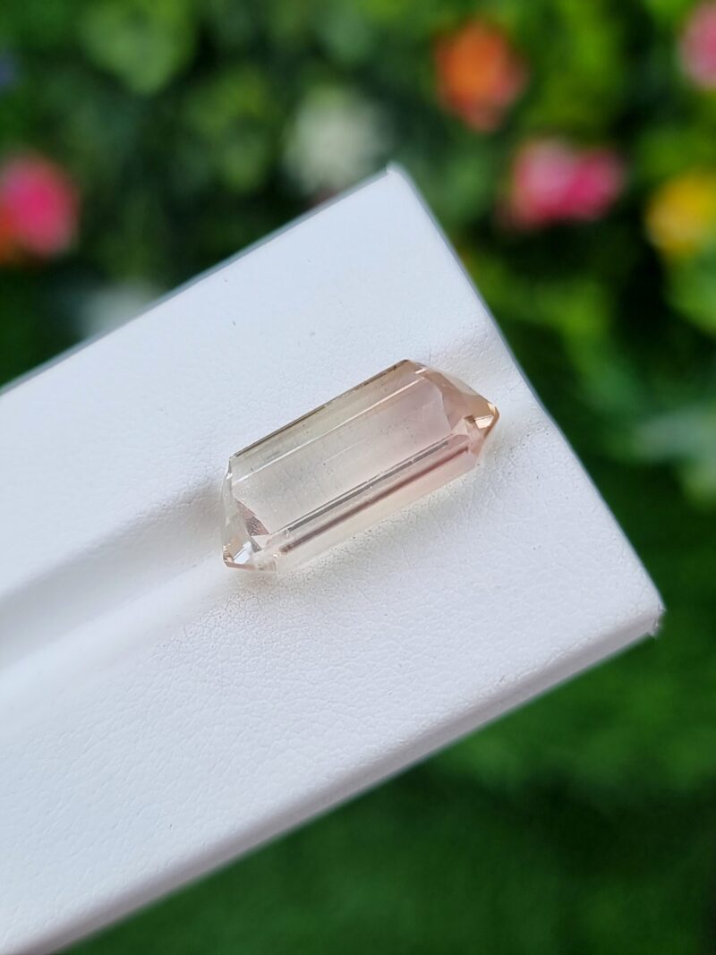 13.60 ct Bicolor Imperial Topaz Gem - Natural Beauty from Katlang for Exquisite Designs