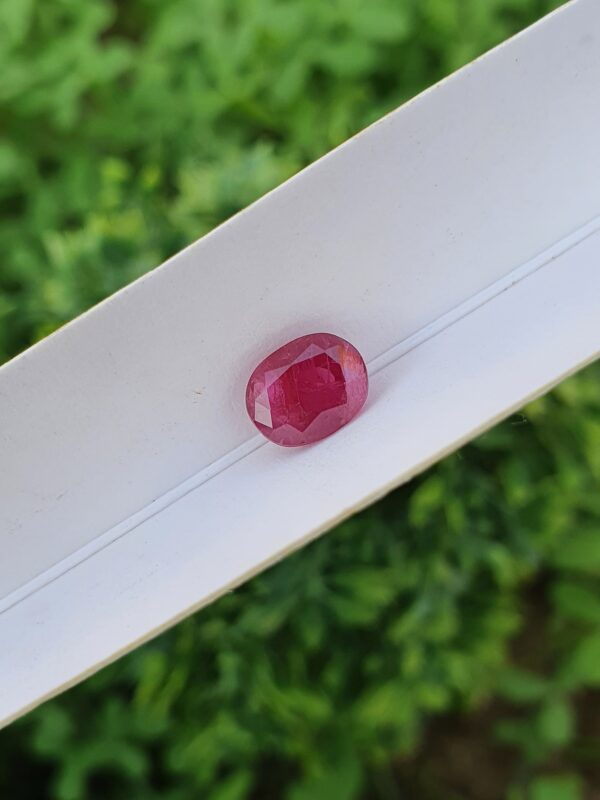 ruby stone unheated untreated from afghanistan