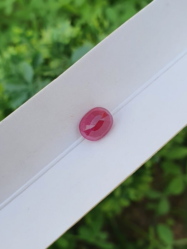 ruby stone unheated untreated from afghanistan