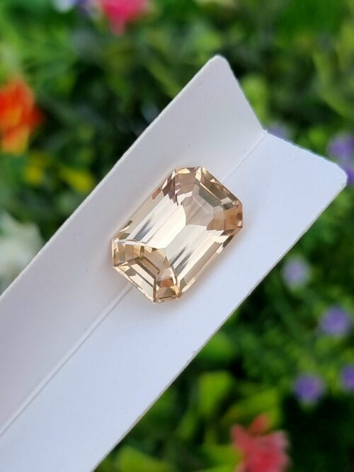 Imperial topaz stone from katlang paksitan natural certified untreated