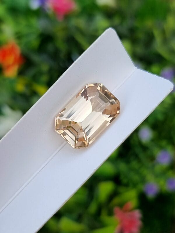 Imperial topaz stone from katlang paksitan natural certified untreated