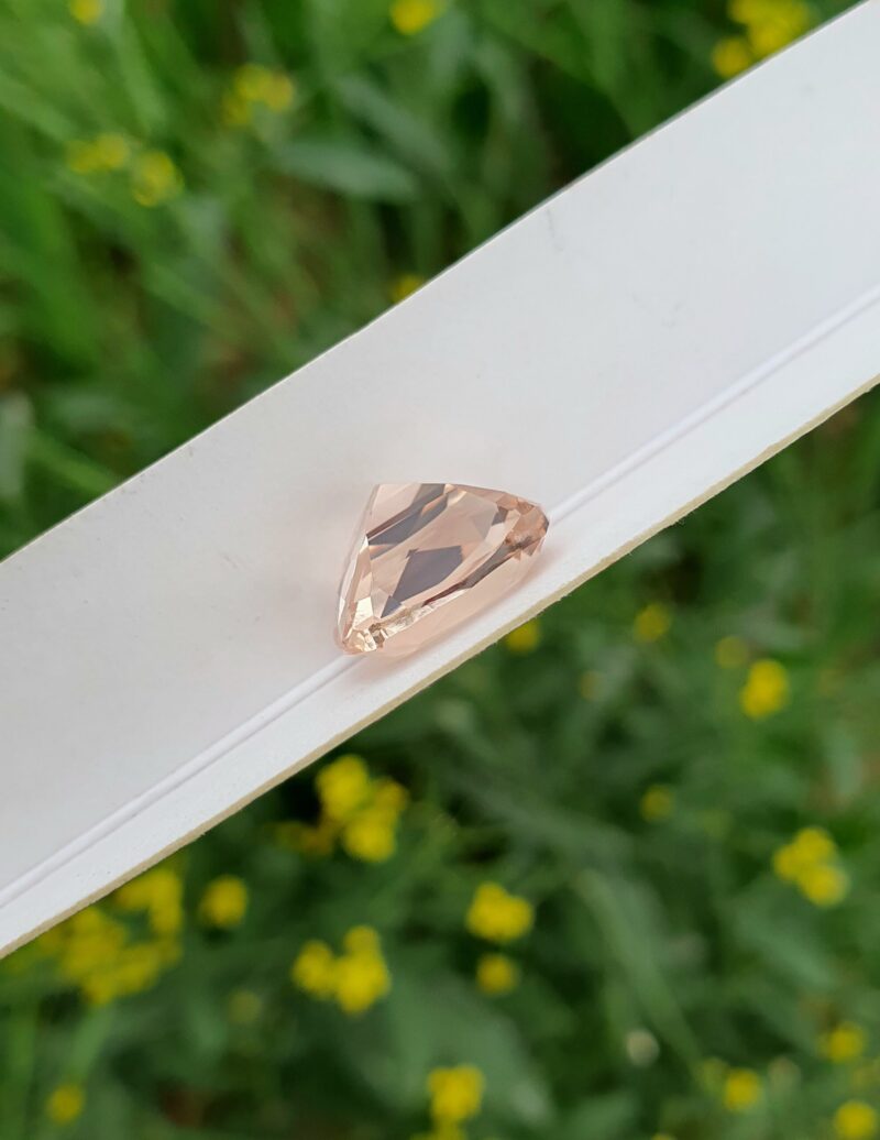 Imperial Topaz Pinkish Orange From Katlang | 9.82 ct | - Image 3