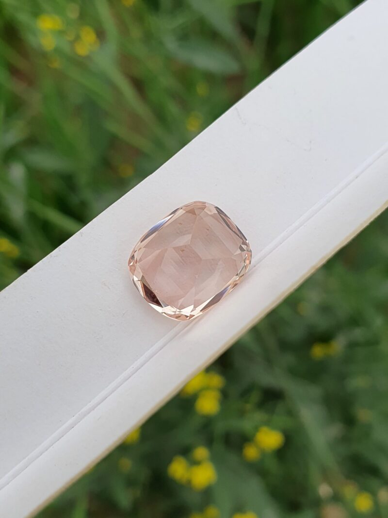 Imperial Topaz Pinkish Orange From Katlang | 9.82 ct | - Image 4