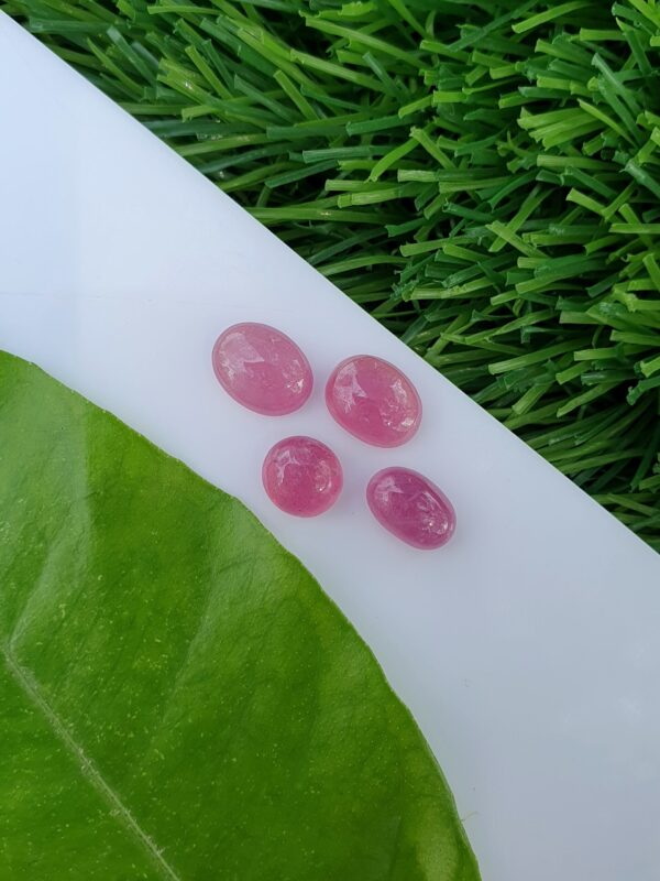 ruby cabochon lot from jegdalak afghanistan