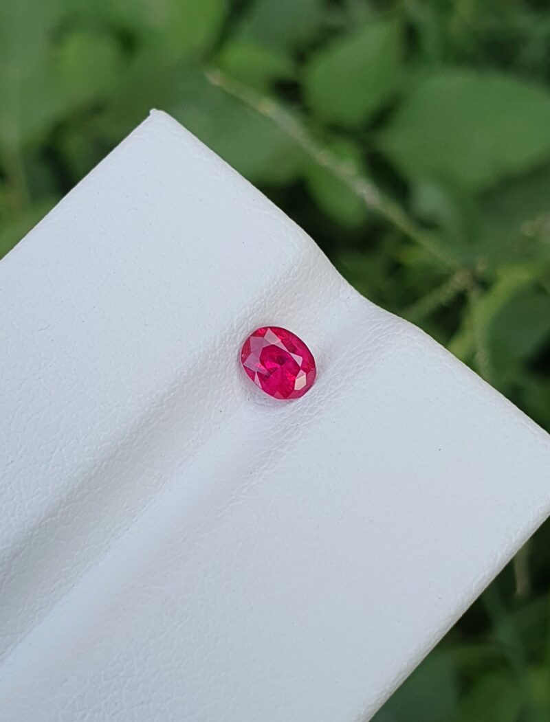 ruby stone natural loose unheated