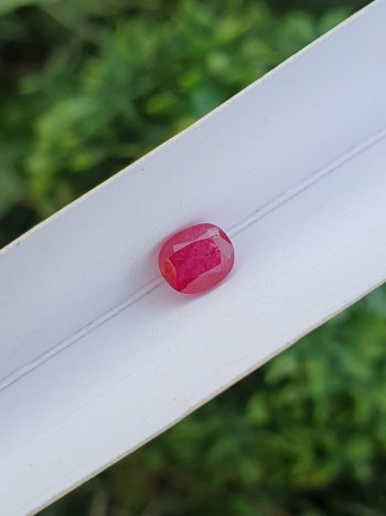 ruby stone natural unheated untreated loose faceted from jegdalak afghanistan