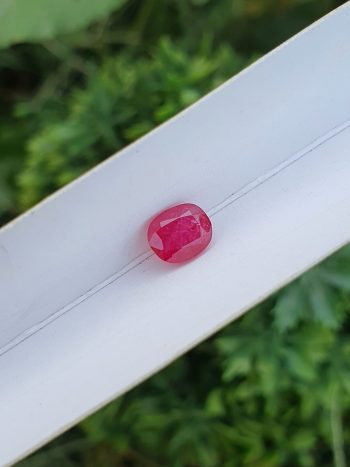 ruby stone natural unheated untreated loose faceted from jegdalak afghanistan