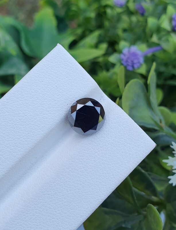 black diamond natural loose certified