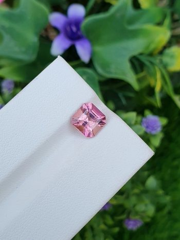 Pink tourmaline stone from afghanistan unheated natural