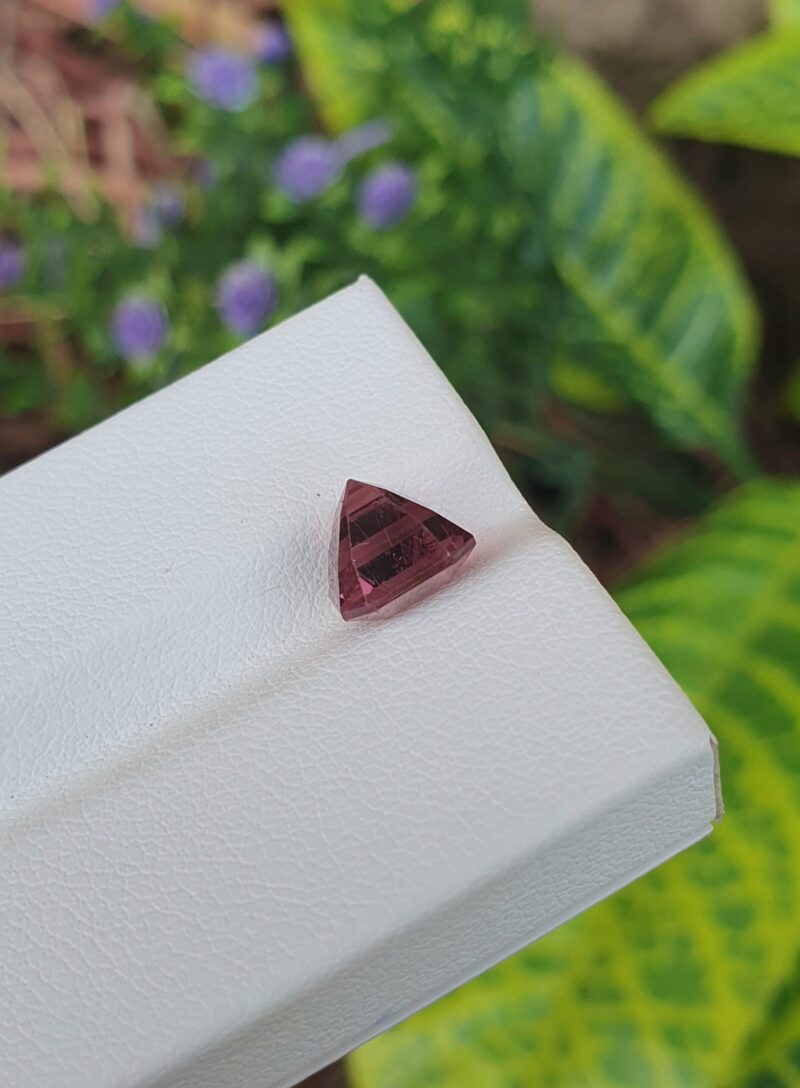 Pink tourmaline stone from afghanistan