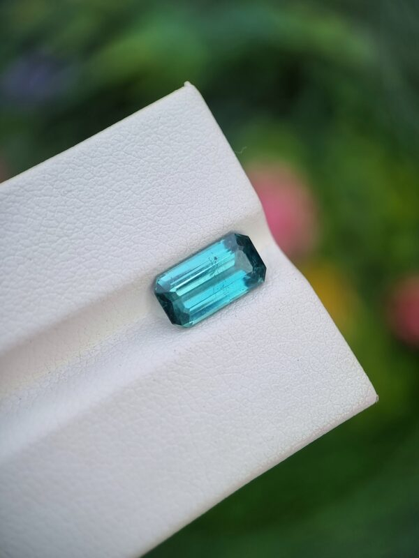 Blue tourmaline stone from afghanistan