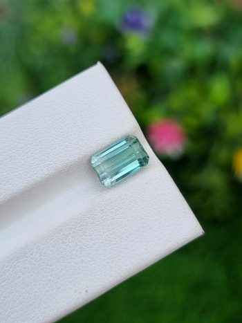 Bicolor Seafoam Tourmaline Stone From Afghanistan