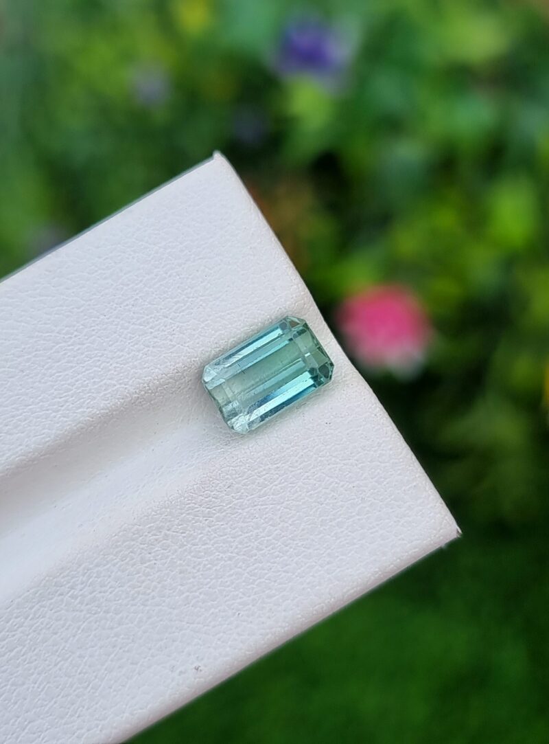 Bicolor Seafoam Tourmaline Stone From Afghanistan