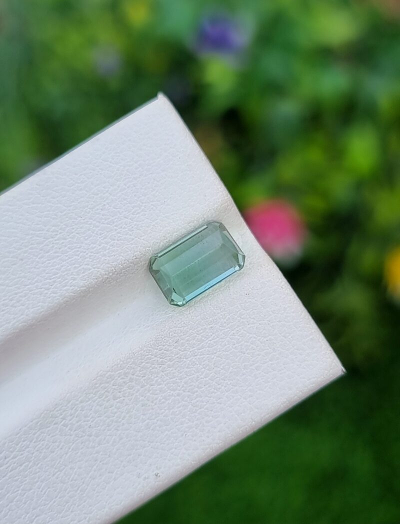 Bicolor Seafoam Tourmaline Stone From Afghanistan