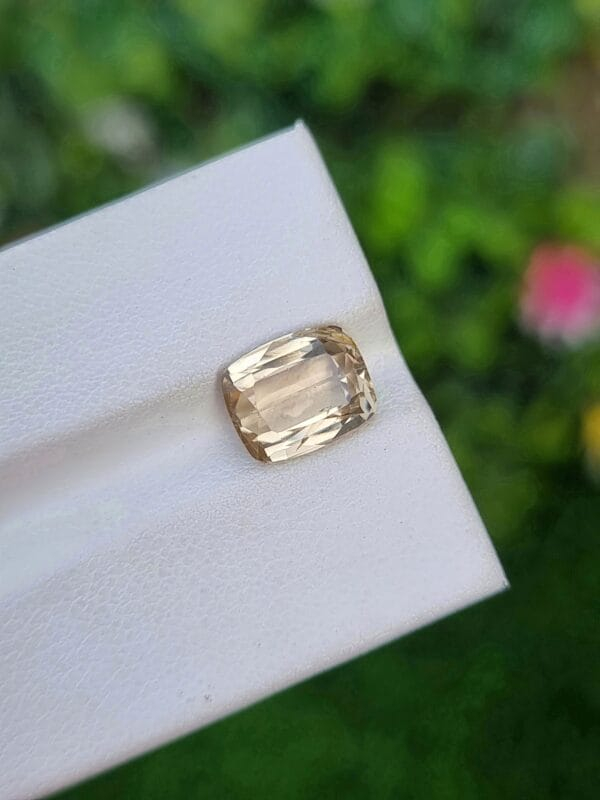 Brownish Orange tourmaline stone from afghanistan