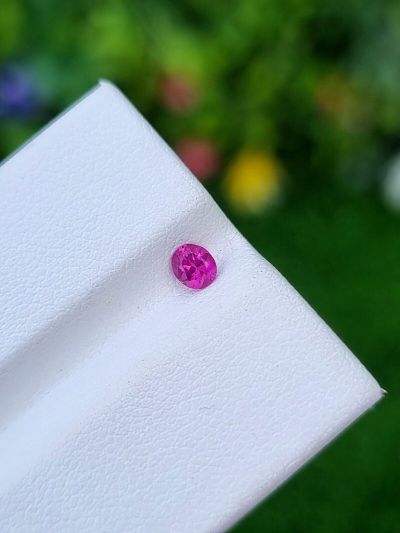 Ruby stone oval shape transparent from jegdalak afghansitan