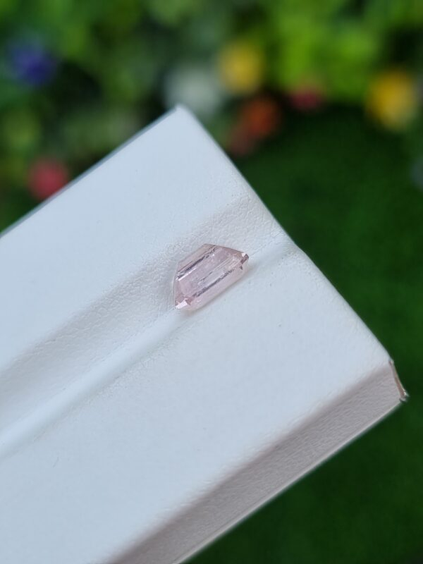 pinkish orange topaz stone from katlang Pakistan