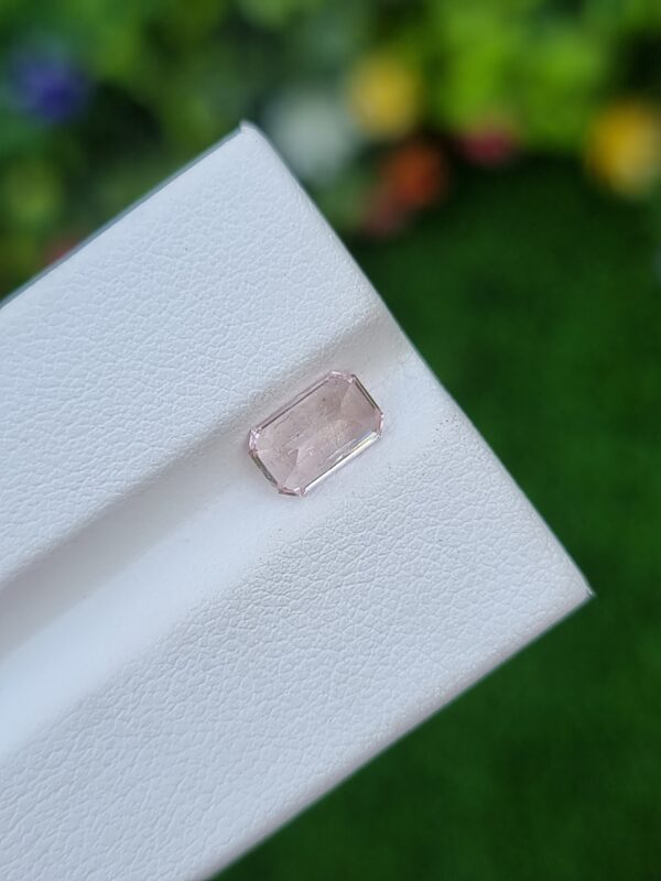 pinkish orange topaz stone from katlang Pakistan