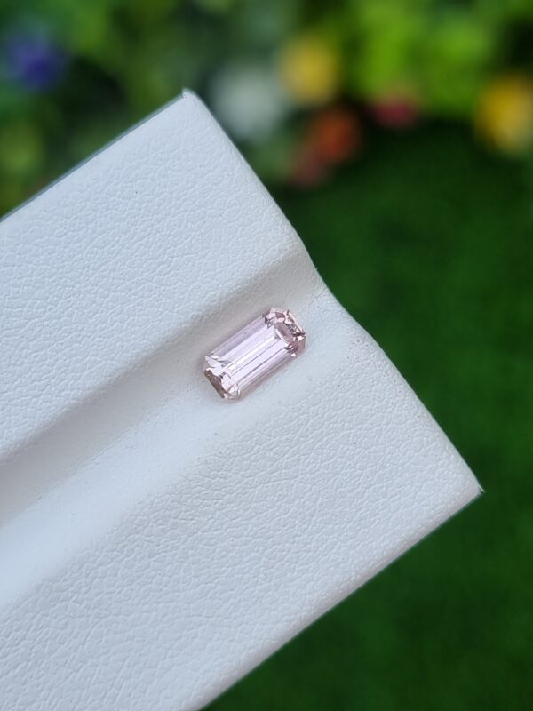 Imperial topaz stone pinkish orange from Katlang Pakistan