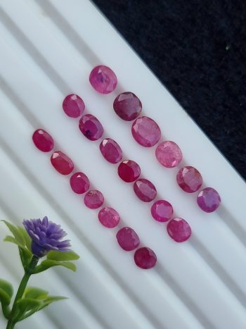 ruby lot from jegdalak afghanistan