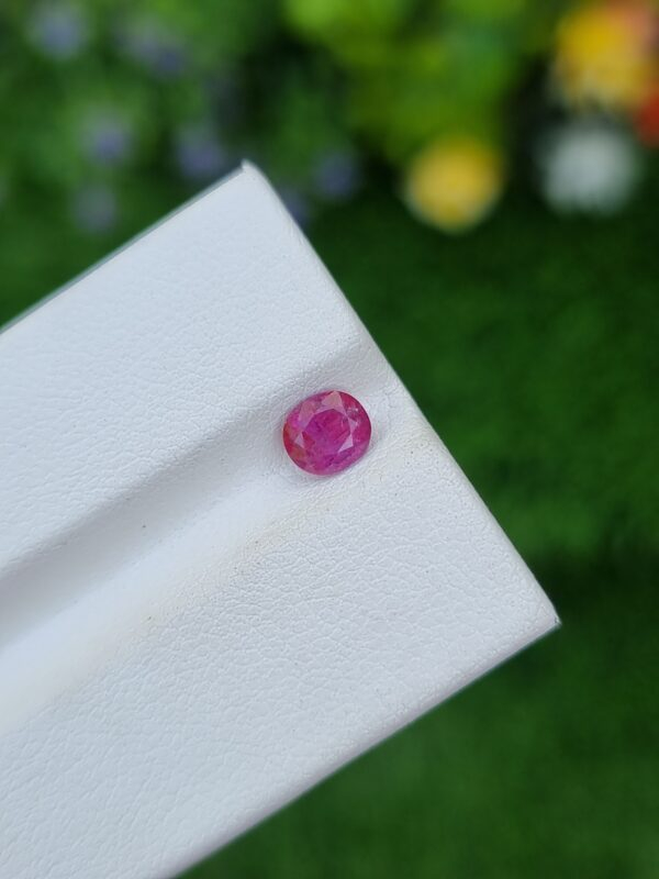 Pink sapphire stone from afghanistan