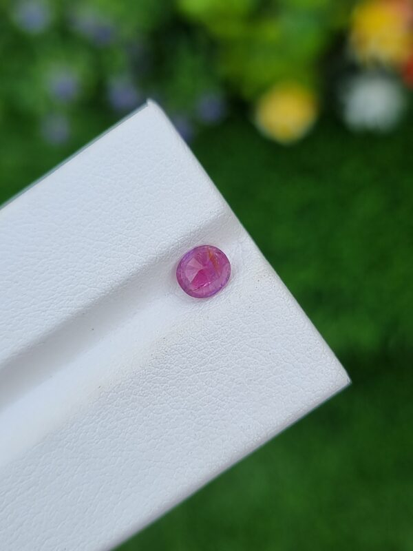 Pink sapphire stone from afghanistan