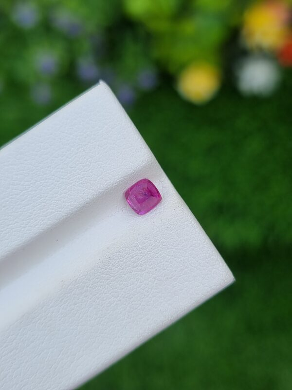 Pink sapphire stone from afghanistan