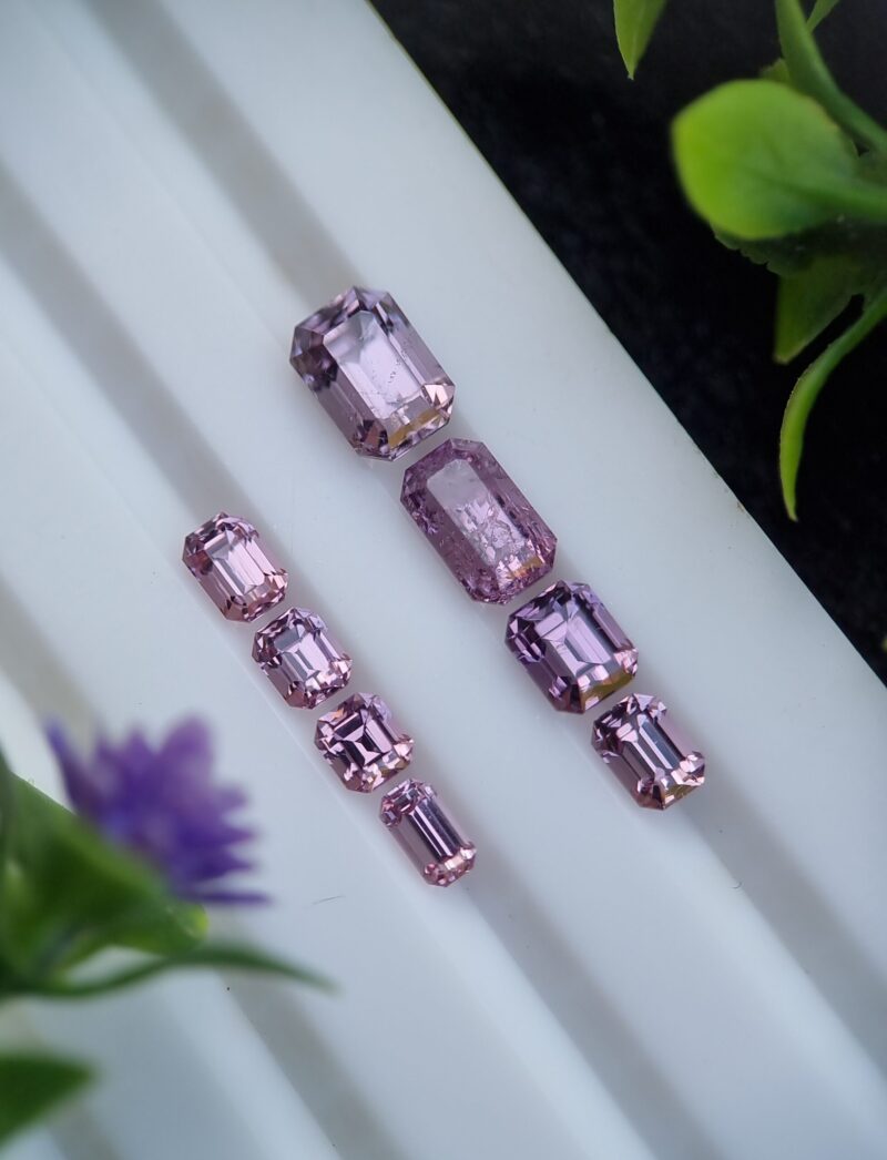 Pink purple spinel stone lot from badakhshan afghanistan