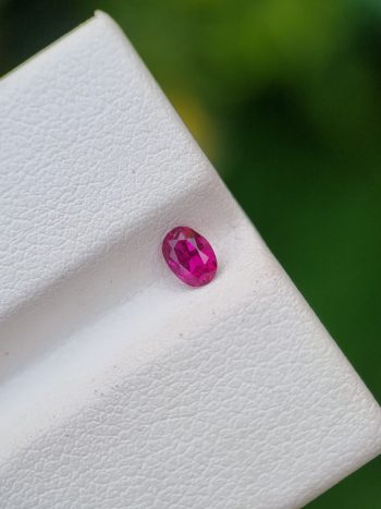Ruby Stone Oval Shape From Jegdalak Afghanistan