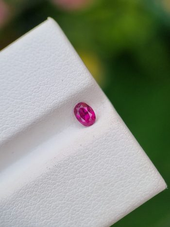 Ruby Stone Oval Shape From Jegdalak Afghanistan