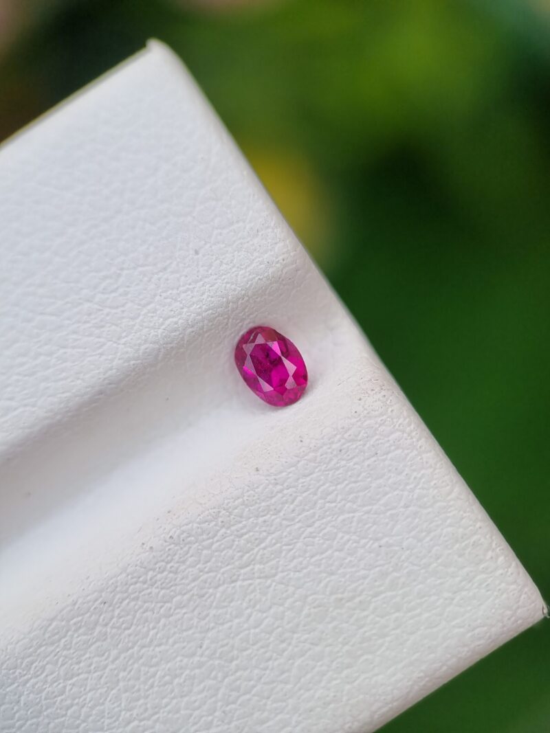 Ruby Stone Oval Shape From Jegdalak Afghanistan