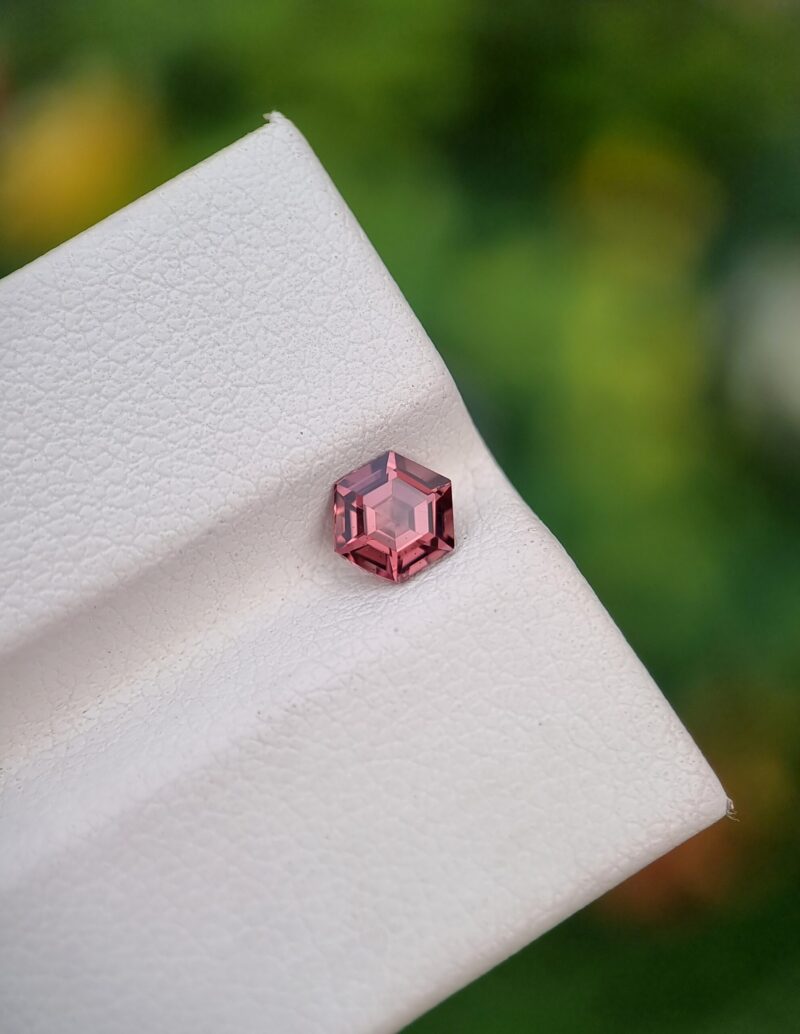 0.60 ct Hexagonal Red Spinel Gem - Afghan Elegance