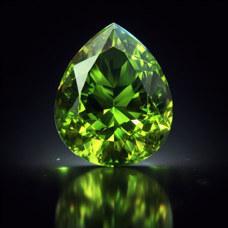 Peridot gemstone