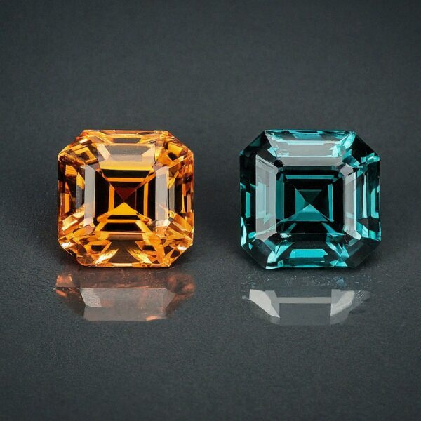 Yellow and Blue Tourmalines