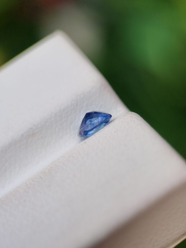 0.66 ct Natural Light Blue Sapphire from Galaxy Gemological Institute | Cushion Cut