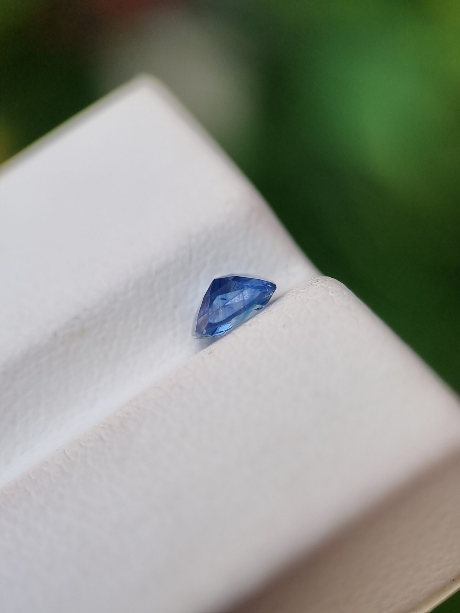 0.66 ct Natural Light Blue Sapphire from Galaxy Gemological Institute | Cushion Cut