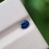 0.61 ct Natural Blue Sapphire Oval Shape Gemstone Certified by Galaxy Gemological Institute