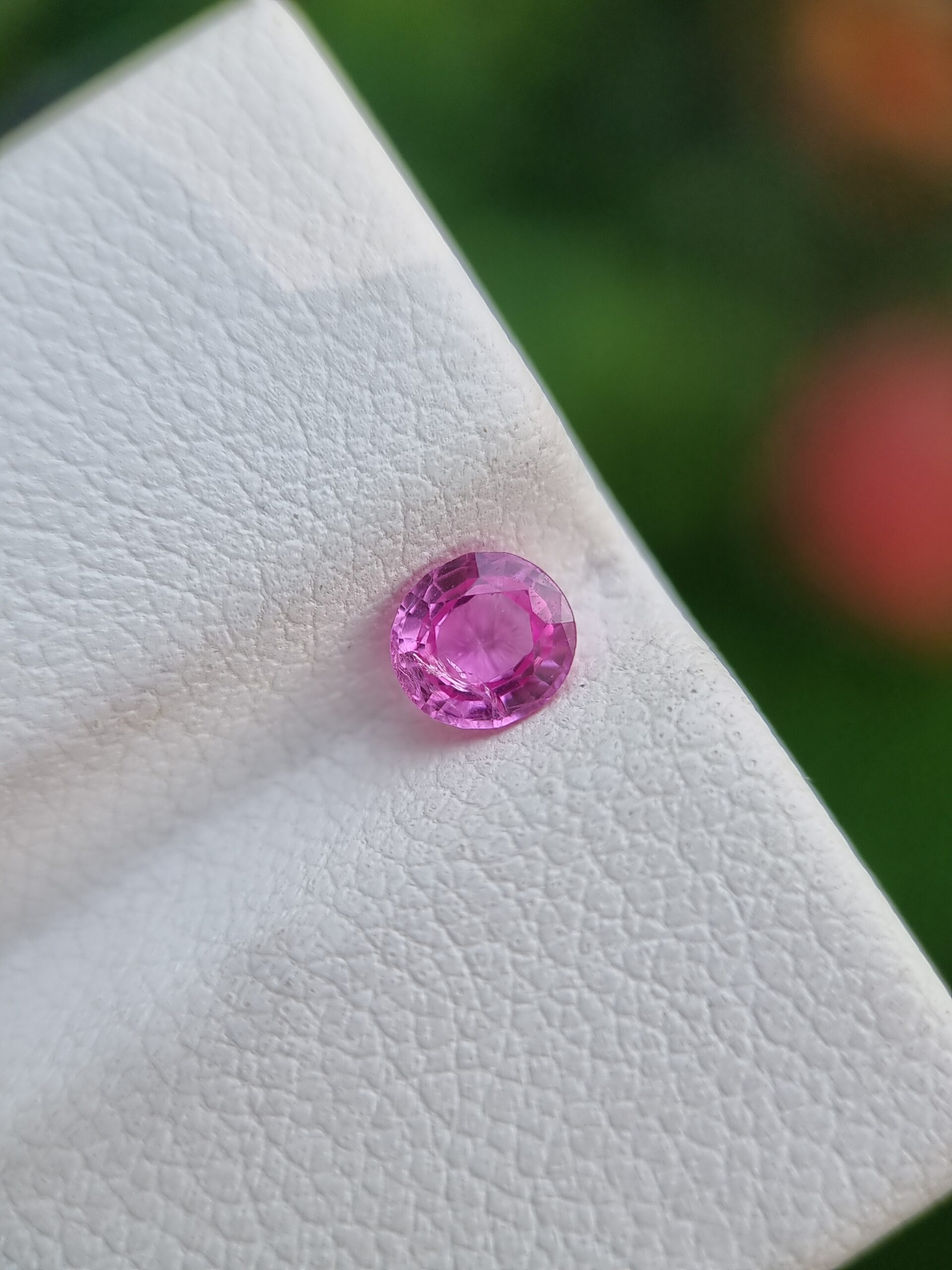 Exquisite Natural Pink Sapphire Gemstone - 0.44 ct - Oval Cut - Certified by Galaxy Gemological Institute