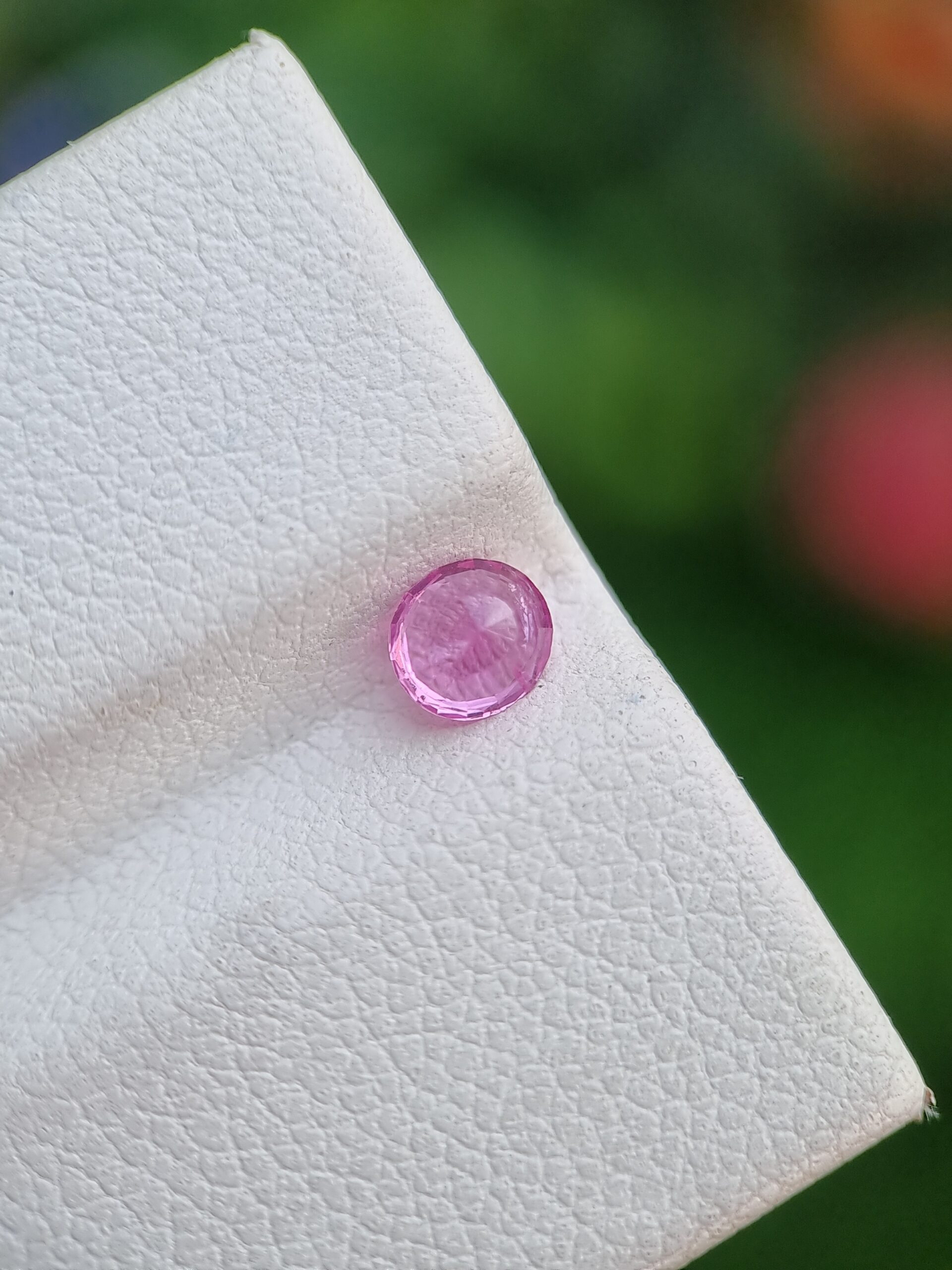 Exquisite Natural Pink Sapphire Gemstone - 0.44 ct - Oval Cut - Certified by Galaxy Gemological Institute