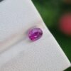 0.69 ct Natural Purplish Pink Sapphire - Oval & Mixed Cut Gemstone | Certified