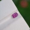 0.46 ct oval natural sapphire, purplish pink in color, unprocessed, from the rich lands of Afghanistan.