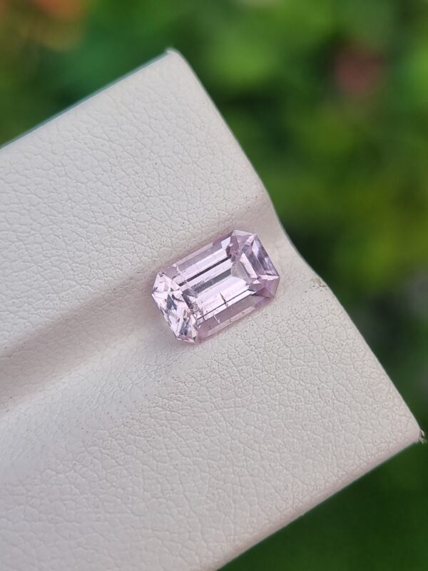 2.10 ct Natural Imperial Pink Topaz in Emerald Cut from Katlang, Pakistan