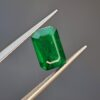 Natural Emerald 2.28 ct - Emerald Cut Green Gemstone from Swat