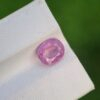Natural oval cut sapphire 1.19 ct slightly purplish pink from Badakhshan, Afghanistan