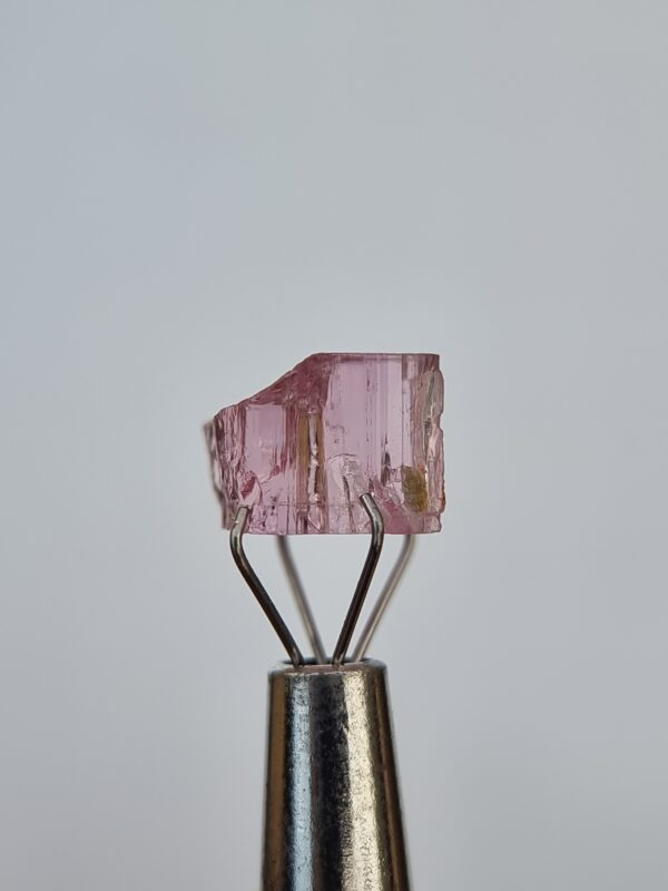 Natural Pink Imperial Topaz Raw Crystal – 5.58 ct Uncut Gemstone