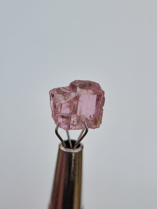 Natural Pink Imperial Topaz Raw Crystal – 5.58 ct Uncut Gemstone
