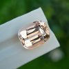 Cushion Cut Pinkish Orange Imperial Topaz Gemstone From Katlang, Pakistan 22.86 ct