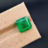 Natural 4.20 Ct Emerald Step Cut – Green