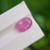 Natural Purplish Pink Sapphire 3.30 ct Oval Cut – Untreated & Certified