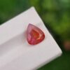 Natural Padparadscha Sapphire 3.10 ct Pear Cut – Orangish Pink, Untreated, Certified
